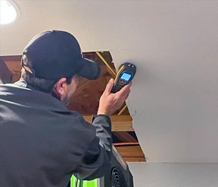 SERVPRO working on remediation