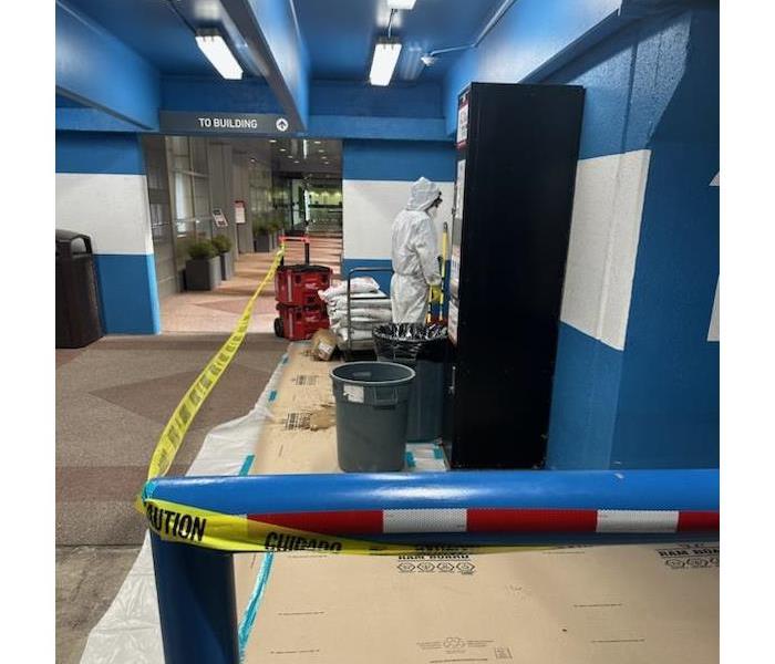 SERVPRO working on remediation